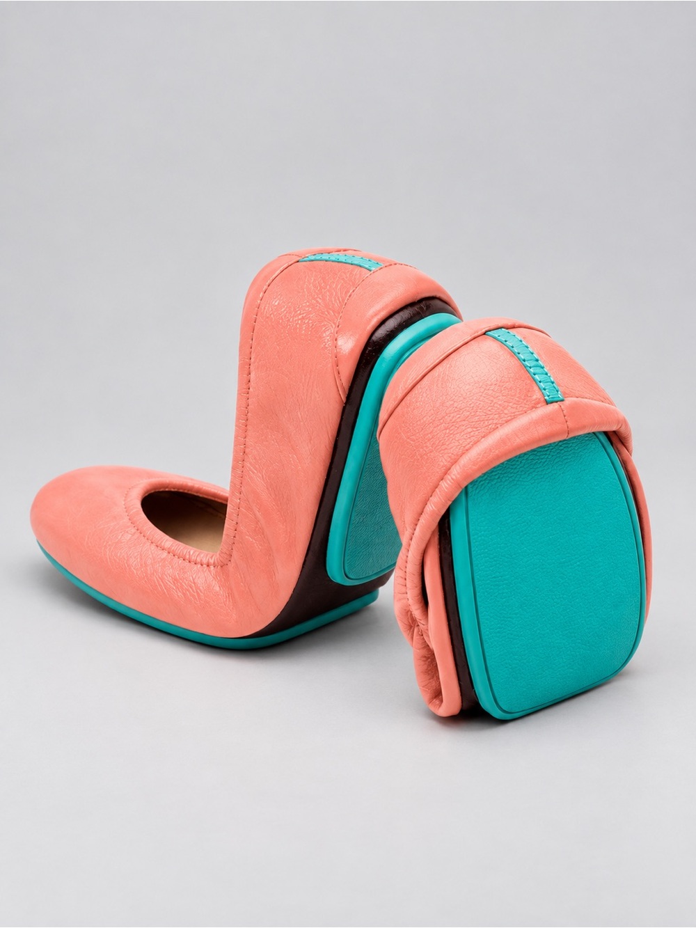 TIEKS | LIMITED RELEASE Ballet Flats in Peach Poppy, Women’s Size US 11